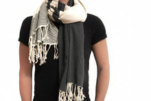 Load image into Gallery viewer, Asymmetric Flat Weave Towels