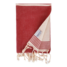 Load image into Gallery viewer, Assymetric Flat Weave Hand Towels