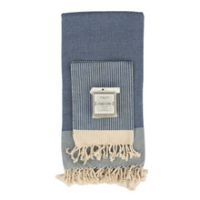 Load image into Gallery viewer, Gift Set 4: - Surprise Me! Artisan Combination: 1 Fouta, 1 HandTowel, 1 Aleppo Soap