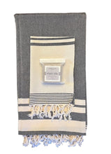 Load image into Gallery viewer, Gift Set 2: 1 Fouta, 1 Hand Towel, 1 Aleppo Soap