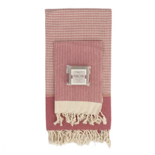 Load image into Gallery viewer, Gift Set 4: - Surprise Me! Artisan Combination: 1 Fouta, 1 HandTowel, 1 Aleppo Soap