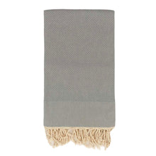 Load image into Gallery viewer, Honeycomb Weave Towel - Grey
